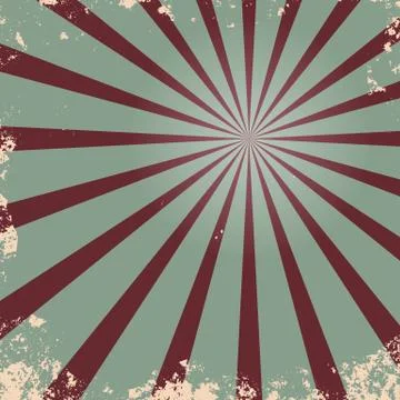 Sunburst vector background Free Stock Illustration