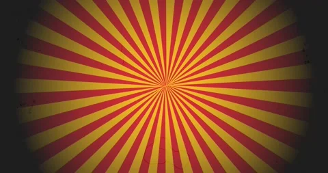 Sunburst vintage rays background. Rotating retro sun ray animation background 動画素材 231847656