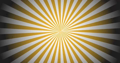 Sunburst vintage rays background. Rotating retro sun ray animation background Stock Footage 231847662