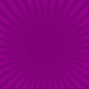 Sunburst violet rays pattern. Radial sunburst ray background vector illustrat Stock Illustration
