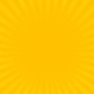 Sunburst yellow rays pattern. Radial sunburst ray background vector illustrat Stockillustratie