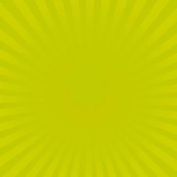 Sunburst yellow rays pattern. Radial sunburst ray background vector illustrat Stock Illustration