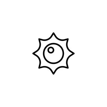 SunCircle, logo, shape, symbol, arts, design, icon Illustrazione stock
