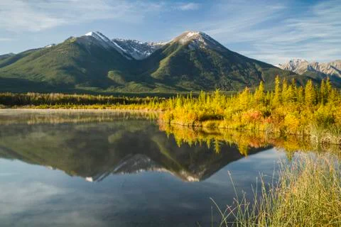 Sundance Double Peak Reflections Stock Photos