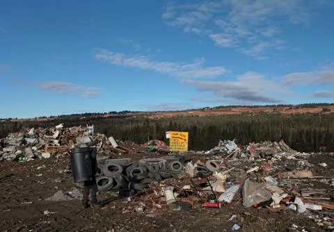 Sunday at the dump Stock Photos