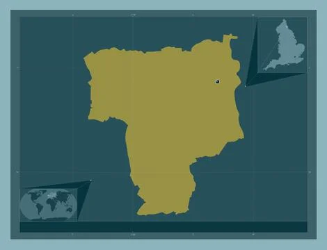 Sunderland, England - Great Britain. Solid color shape Stock Illustration