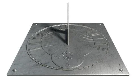 Sundial Stock Illustration