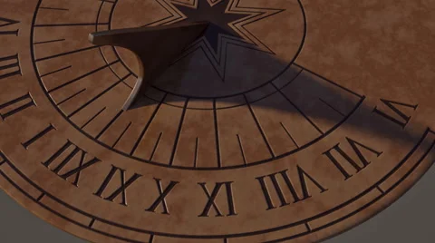 Sundial time-lapse Video stock 59164128