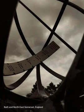 A Sundial Without The Sun. Stock Photos