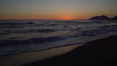 Sundown Stock Footage 78138618