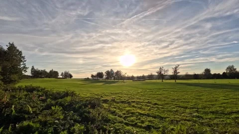 Sundown Golf Course Stock Footage 284773369