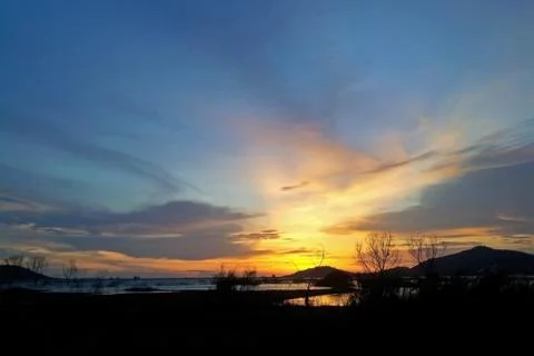 Sundown Stock Photos