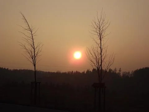 Sundown Stock Photos