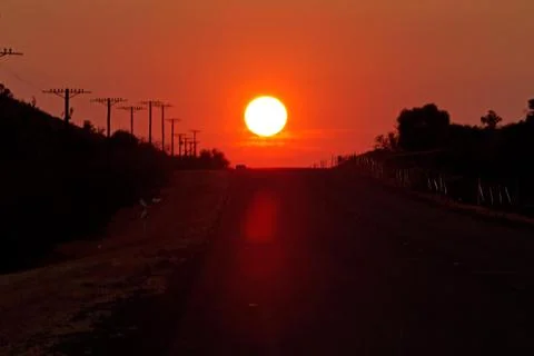 Sundown Stock Photos