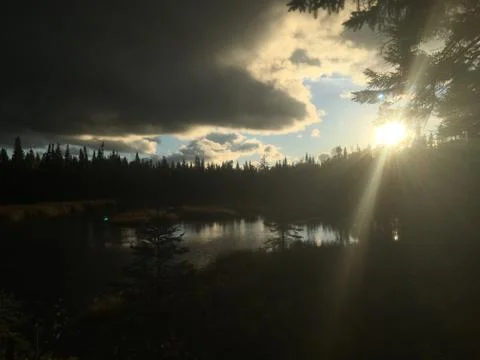 Sundown Stock Photos