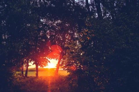 Sundown Stock Photos