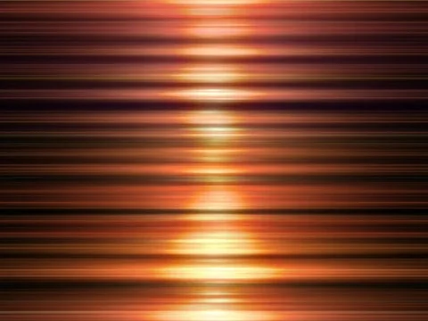 Sundown Reflection Stock Footage 490292