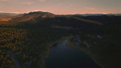 Sunet lake Stock Footage 253461304