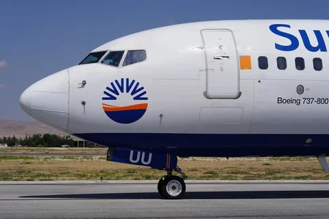 SunExpress Boeing 737 Stock Photos