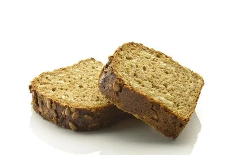 Sunflower bread Stock Photos