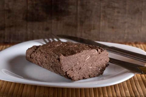 Sunflower halva with cocoa Stock Photos