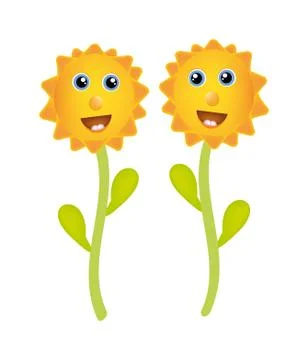 Sunflower Stock Illustration