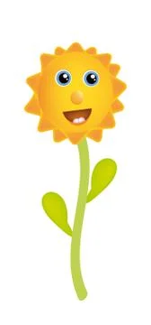 Sunflower Stock Illustration