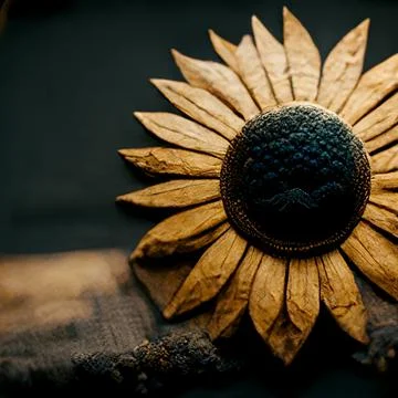 Sunflower Stock Illustration
