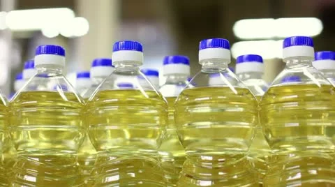 Sunflower Oil factory Video stock 24637553