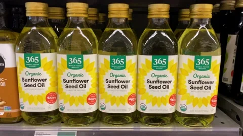 Sunflower Oil Stock Footage 206791562