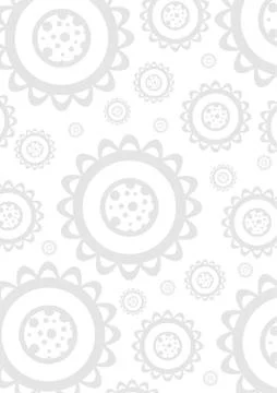 Sunflower Pattern Stock-Illustration