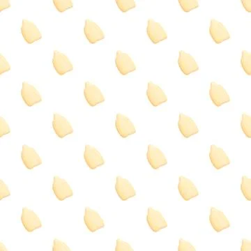 Sunflower seed abstract pattern on white background Stockillustratie
