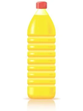 Sunflower seed oil Stock Illustration