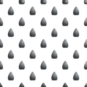 Sunflower seed pattern creating a simple background Illustrazione stock