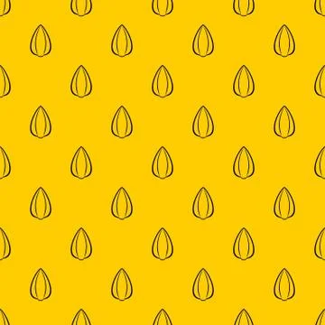 Sunflower seed pattern vector イラスト素材