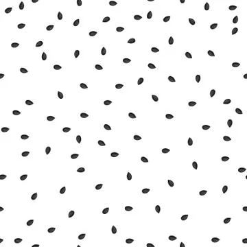 Sunflower seeds seamless pattern. Packaging background design Stock Illustration