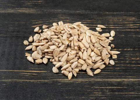 Sunflower seeds wiht shell Stock Photos