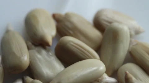 Sunflower seeds without shell Stock Footage 62362356