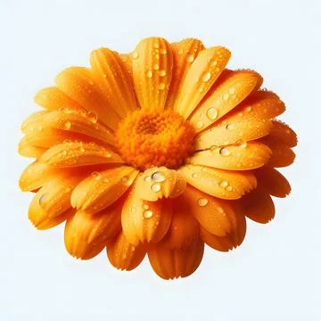 Sunflower on white background Stock Photos
