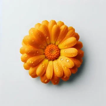 Sunflower on white background Stock Photos
