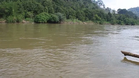 Sungai komering Stock Footage 135133406