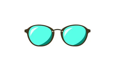 Sunglass vector icon. Stock Illustration