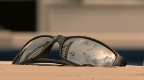 Sunglasses And Clouds Stock-Footage 269984