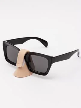 Sunglasses with anti-slip nose pad accessory Stock Photos