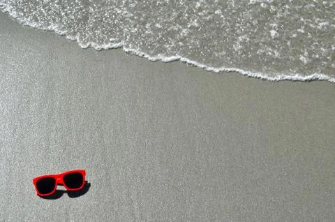 Sunglasses background Stock Photos