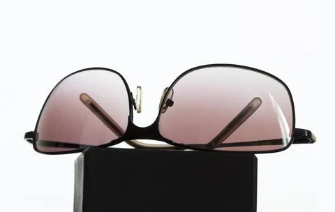 Sunglasses on display Foto stock