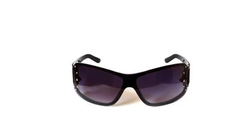 Sunglasses with gradient isolated on white background Stock Photos