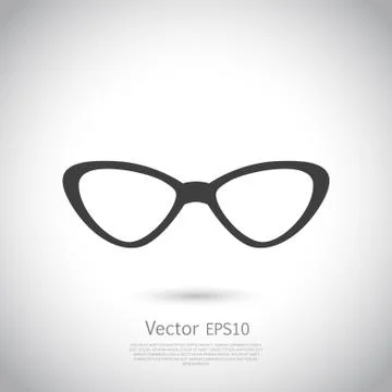 Sunglasses icon design Ilustração Stock