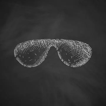 Sunglasses icon Illustrazione stock