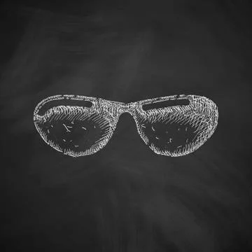 Sunglasses icon Illustrazione stock